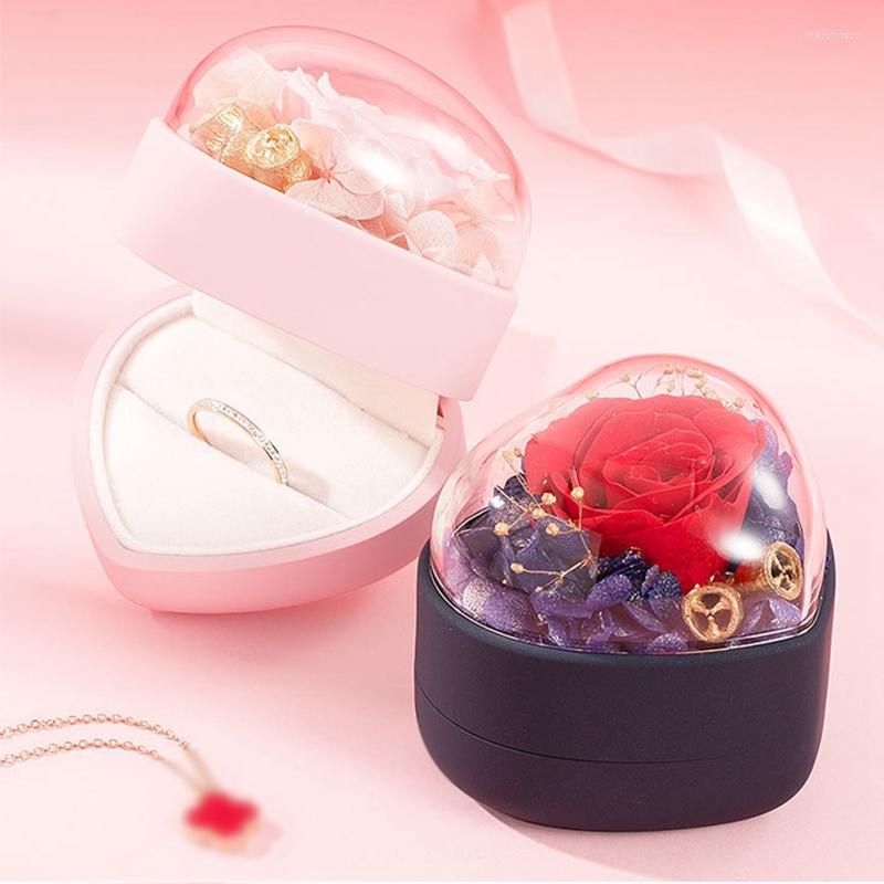 Jewelry Pouches Heart Shape Ring Holder Box Velvet Boxs Proposal Wedding Band Storage Packaging
Jewelry Pouches Heart Shape Ring Holder Box Velvet Boxs Proposal Wedding Band Storage Packaging