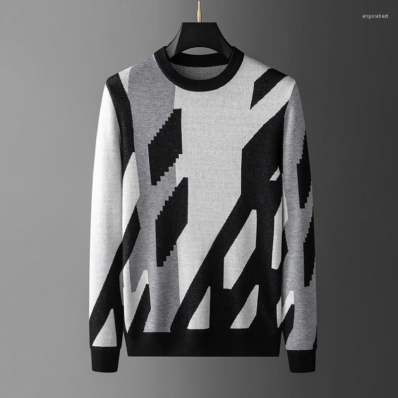 Men's Sweaters End Fashion High Contrast Color Wool Sweater Men's Autumn And Winter Warm Pullover Korean Casual Quality Knitted, Khaki
Men's Sweaters End Fashion High Contrast Color Wool Sweater Men's Autumn And Winter Warm Pullover Korean Casual Quality Knitted, Khaki