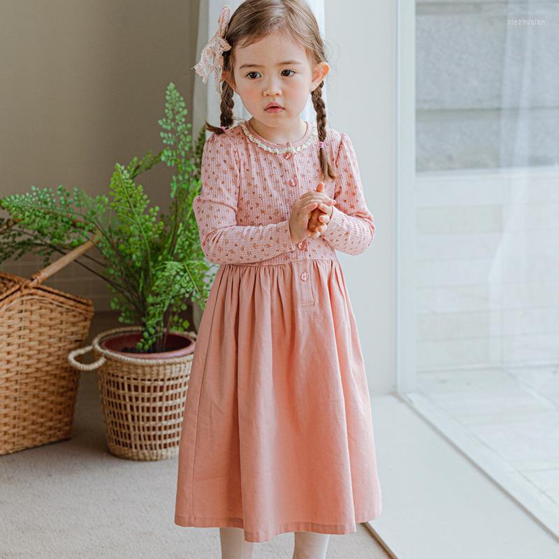 Girl Dresses BEBEZOO Baby Lace Floral Long Sleeve O-Neck Stitching Pleated Cute Princess For 3-8 Years Kids Clothes, White
Girl Dresses BEBEZOO Baby Lace Floral Long Sleeve O-Neck Stitching Pleated Cute Princess For 3-8 Years Kids Clothes, White