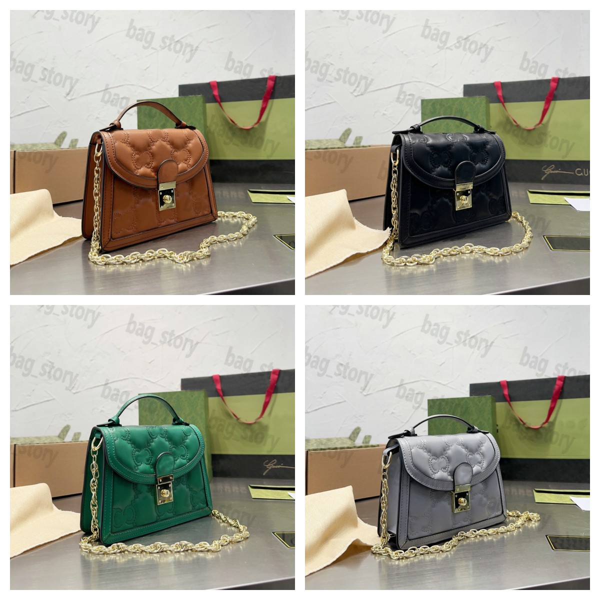Designer Bag Matelasse Small Leather One Handle Handbag Messenger Double Gold Metal HASP Closure Flap Chains Bags Italy Fashion Ladies Evening Hobo Canvas Strap
Designer Bag Matelasse Small Leather One Handle Handbag Messenger Double Gold Metal HASP Closure Flap Chains Bags Italy Fashion Ladies Evening Hobo Canvas Strap
