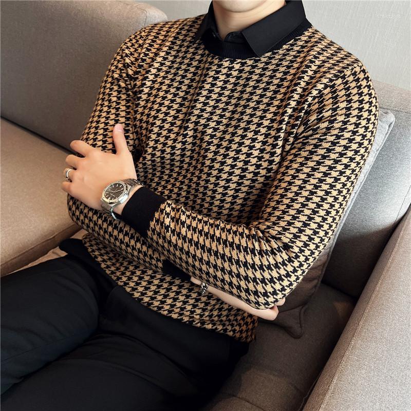 Men's Sweaters 2022 Brand Clothing Men Winter Thermal Knitting Sweater/Male Slim Fit High Quality Shirt Collar Fake Two Piece Pullover, Black
Men's Sweaters 2022 Brand Clothing Men Winter Thermal Knitting Sweater/Male Slim Fit High Quality Shirt Collar Fake Two Piece Pullover, Black