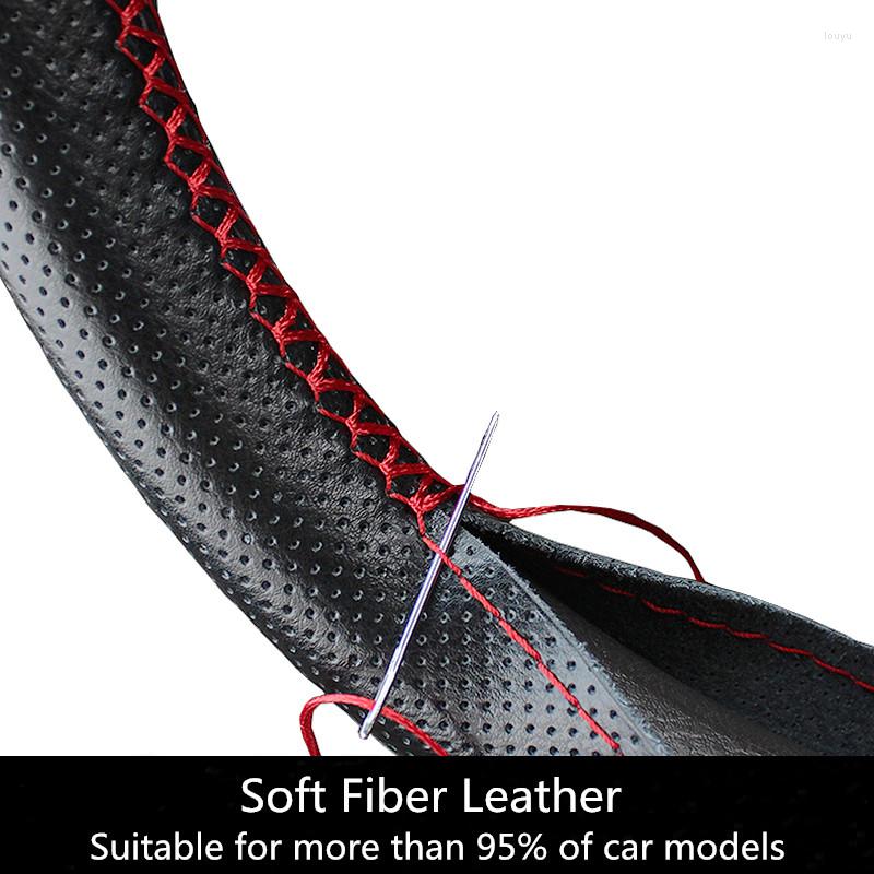 Steering Wheel Covers Braid On Steering-wheel Car Cover With Needles And Thread Soft Artificial Leather 38cm Accessories
Steering Wheel Covers Braid On Steering-wheel Car Cover With Needles And Thread Soft Artificial Leather 38cm Accessories