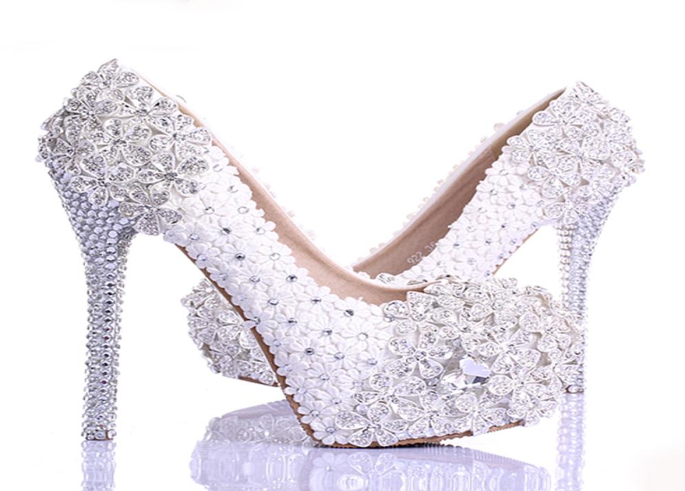 Spring White Lace Flower Rhinestone Wedding Shoes Newest Design Luxury Handmade High Heel Bridal Shoes Evening Prom Pumps6668715
Spring White Lace Flower Rhinestone Wedding Shoes Newest Design Luxury Handmade High Heel Bridal Shoes Evening Prom Pumps6668715