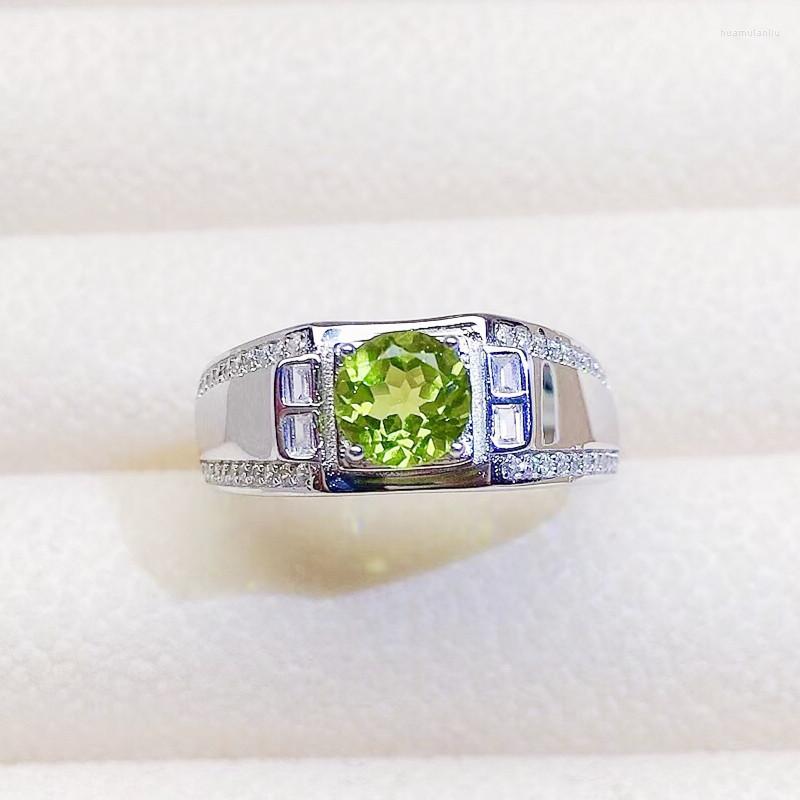 Cluster Rings Men Ring Natural Real Green Peridot Round 925 Sterling Silver 6 6mm 1ct Gemstone Fine Jewelry For Or Women X22151
Cluster Rings Men Ring Natural Real Green Peridot Round 925 Sterling Silver 6 6mm 1ct Gemstone Fine Jewelry For Or Women X22151