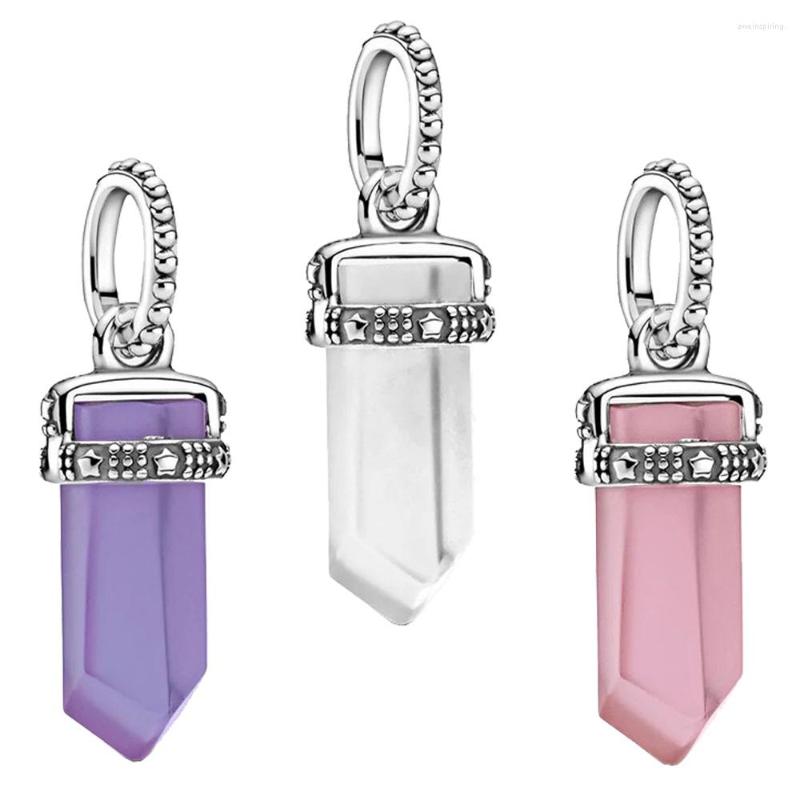 Beads 2022 925 Sterling Silver White Pink Purple Amulet Pendant Charms Fit Original Bracelet Women Jewelry DIY Gift
Beads 2022 925 Sterling Silver White Pink Purple Amulet Pendant Charms Fit Original Bracelet Women Jewelry DIY Gift