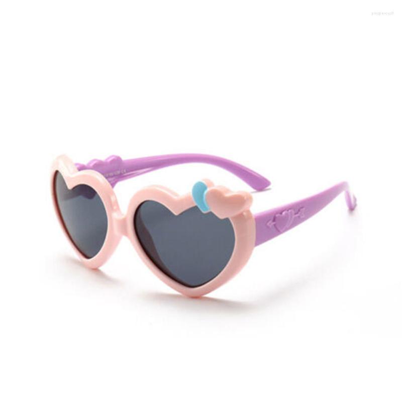 Sunglasses Heart Polarized Kids Silicone Flexible Safety Children Sun Glasses Fashion Boys Girls Shades Eyewear UV400 A8295
Sunglasses Heart Polarized Kids Silicone Flexible Safety Children Sun Glasses Fashion Boys Girls Shades Eyewear UV400 A8295