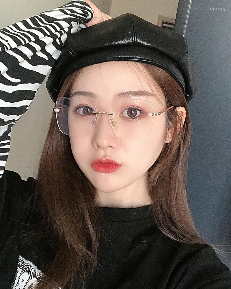 Sunglasses Rimless Anti Blue Light Glasses Frame Women's Computer Eyeglasses Vintage Men Spectacles Transparent Frames
Sunglasses Rimless Anti Blue Light Glasses Frame Women's Computer Eyeglasses Vintage Men Spectacles Transparent Frames