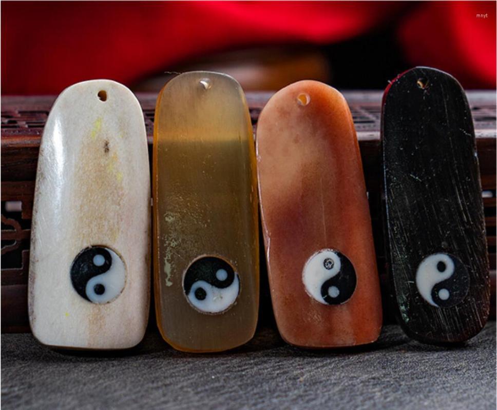 Pendant Necklaces Camel Bone Sheep Horn Black Donkey Hoof Tai Chi Pattern DIY Accessory
Pendant Necklaces Camel Bone Sheep Horn Black Donkey Hoof Tai Chi Pattern DIY Accessory