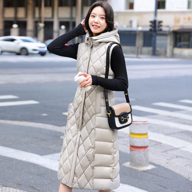 Women's Vests Women Winter Long Vest Fashion Warm Slim Cotton Padded Sleeveless Jacket Hooded Casual Women's Coats Black
Women's Vests Women Winter Long Vest Fashion Warm Slim Cotton Padded Sleeveless Jacket Hooded Casual Women's Coats Black