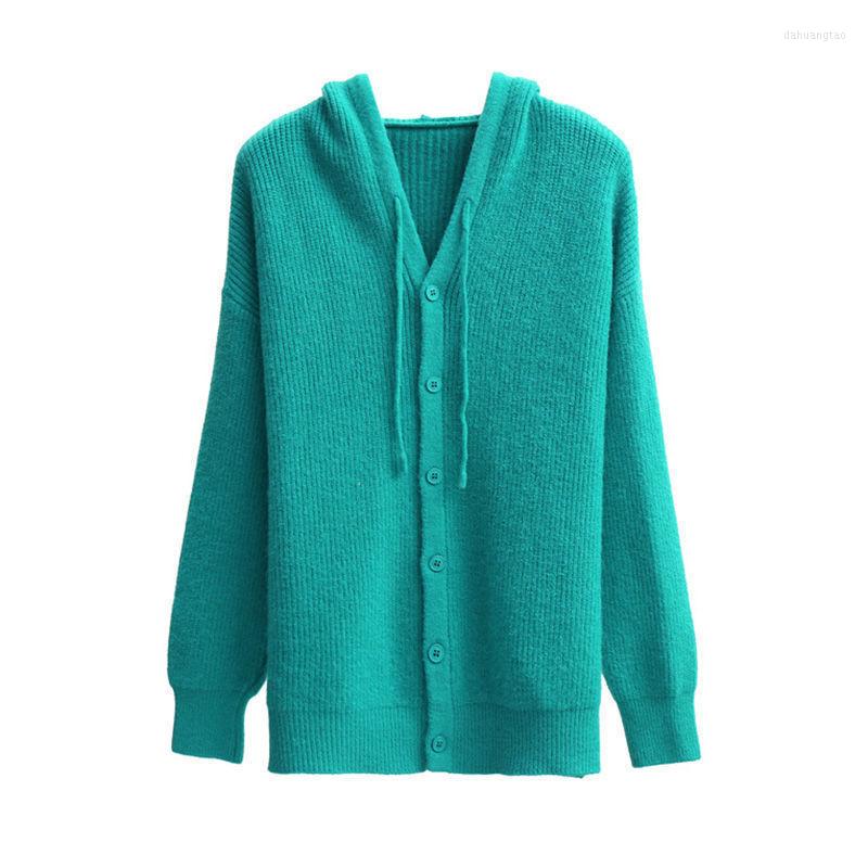 Women' Knits 2022 Tops Hooded Cardigan Knitted Sweater Autumn Winter Clothes Women Long Sleeve Loose Basic Woman Sweaters T226, Orange
Women' Knits 2022 Tops Hooded Cardigan Knitted Sweater Autumn Winter Clothes Women Long Sleeve Loose Basic Woman Sweaters T226, Orange