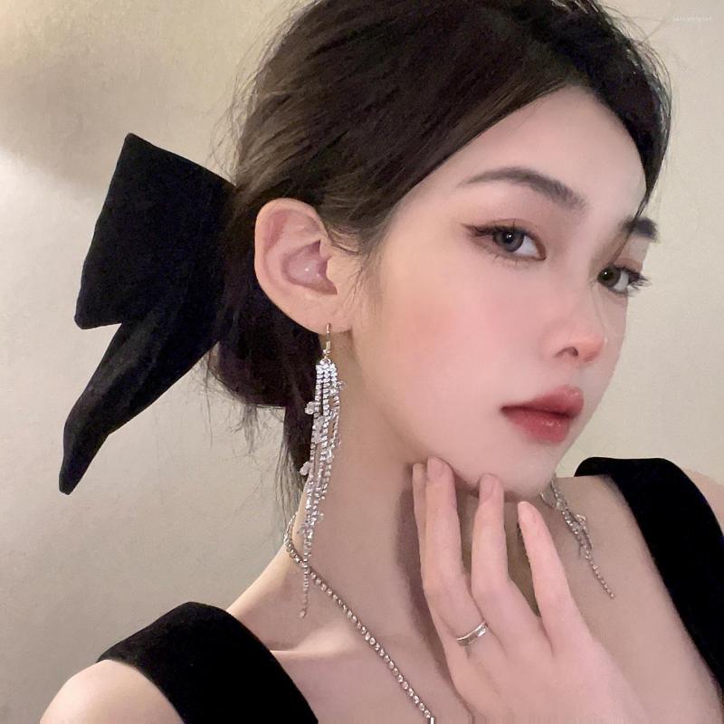 Dangle Earrings Simple Rhinestone Crystal Tassel Long For Women Shining Wedding Party Hanging Bridal Brincos
Dangle Earrings Simple Rhinestone Crystal Tassel Long For Women Shining Wedding Party Hanging Bridal Brincos