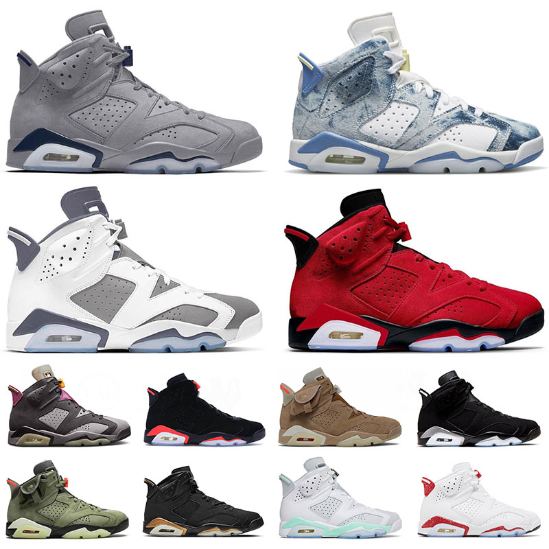 Washed Denim Jumpman 6 6s Basketball Shoes For Mens Womens Toro VI Georgetcown Cactus Jack Cool Grey Tiffany Blue Red Oreo Sneakers Trainers Big Size 13, 40-47 black cat
Washed Denim Jumpman 6 6s Basketball Shoes For Mens Womens Toro VI Georgetcown Cactus Jack Cool Grey Tiffany Blue Red Oreo Sneakers Trainers Big Size 13, 40-47 black cat