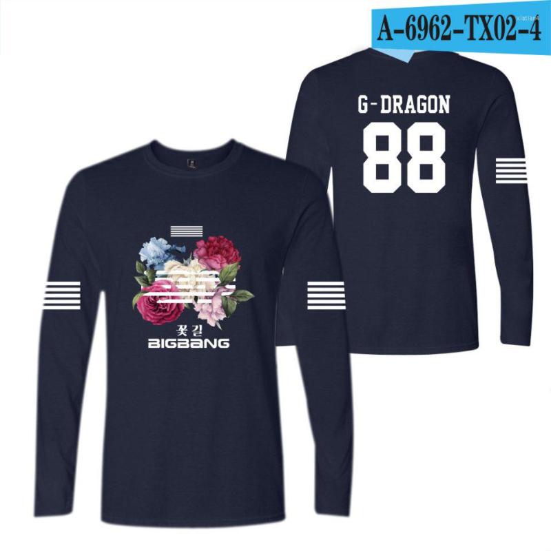 Men's T Shirts High Quality Trendy BIGBANG T-shirts Simple Style Long Sleeve O-Neck Print Men/Women Leisure Sweatshirts, Black2
Men's T Shirts High Quality Trendy BIGBANG T-shirts Simple Style Long Sleeve O-Neck Print Men/Women Leisure Sweatshirts, Black2