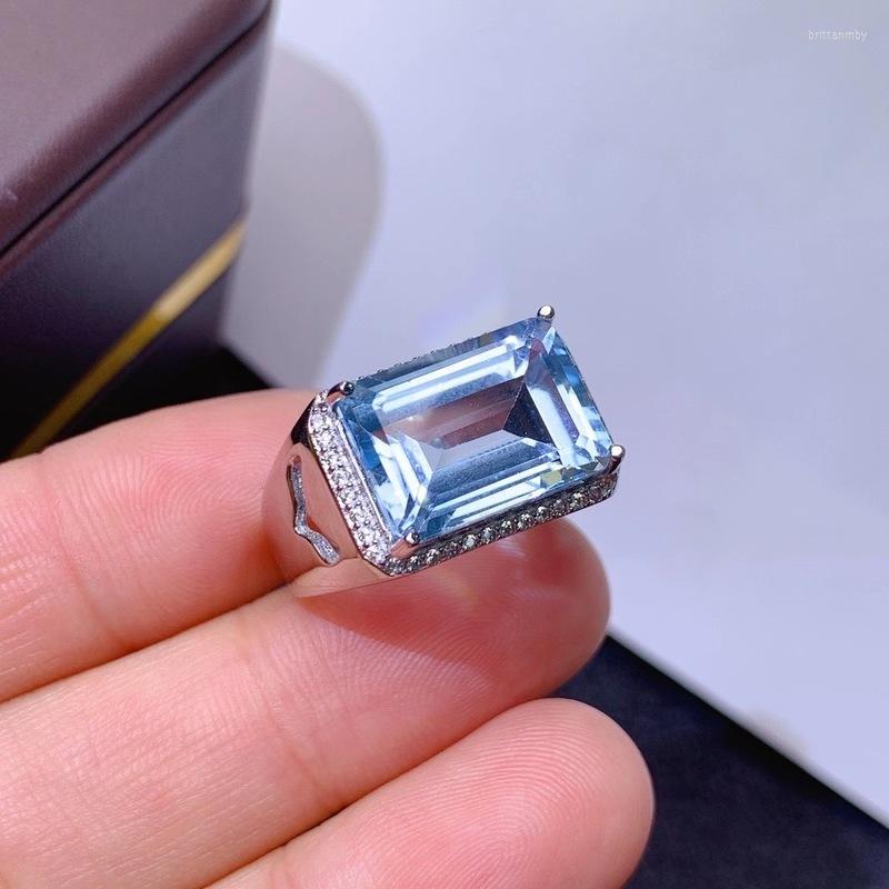 Cluster Rings Est Muscular Man Ring Size 10 14mm Natural Blue Topaz Gem S925 Silver Square Gemstone Men Gift Birthstone
Cluster Rings Est Muscular Man Ring Size 10 14mm Natural Blue Topaz Gem S925 Silver Square Gemstone Men Gift Birthstone