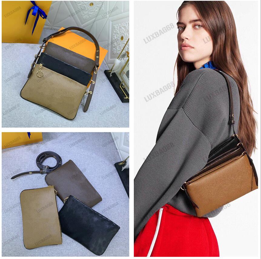 M45412 V3 Pouch Shoulder Bag Multi Pockets 3 in 1 Purse Designer Crossbody Monograms Canvas Nicolas Ghesquiere Handbag Individual zipped pouches with metal rings, #01
M45412 V3 Pouch Shoulder Bag Multi Pockets 3 in 1 Purse Designer Crossbody Monograms Canvas Nicolas Ghesquiere Handbag Individual zipped pouches with metal rings, #01