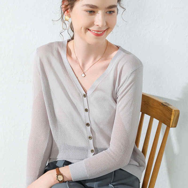 Women' Jackets Sanishroly Summer Autumn Women Thin Cardigan Coat Casual Loose Silk Knitted Cardigans Lady Long Sleeve Jacket Plus Size 3XL, Black
Women' Jackets Sanishroly Summer Autumn Women Thin Cardigan Coat Casual Loose Silk Knitted Cardigans Lady Long Sleeve Jacket Plus Size 3XL, Black