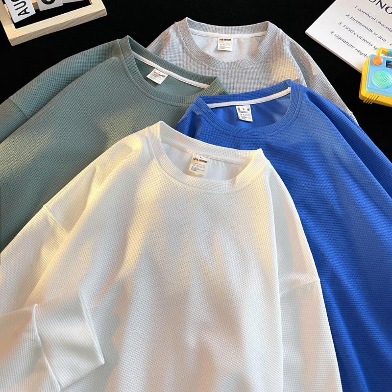 Men's Hoodies Men Waffle Basic Sweatshirts Fashion Spring Autumn Pullovers Round Neck Casual Streetwear Loose Male Clothing, White
Men's Hoodies Men Waffle Basic Sweatshirts Fashion Spring Autumn Pullovers Round Neck Casual Streetwear Loose Male Clothing, White