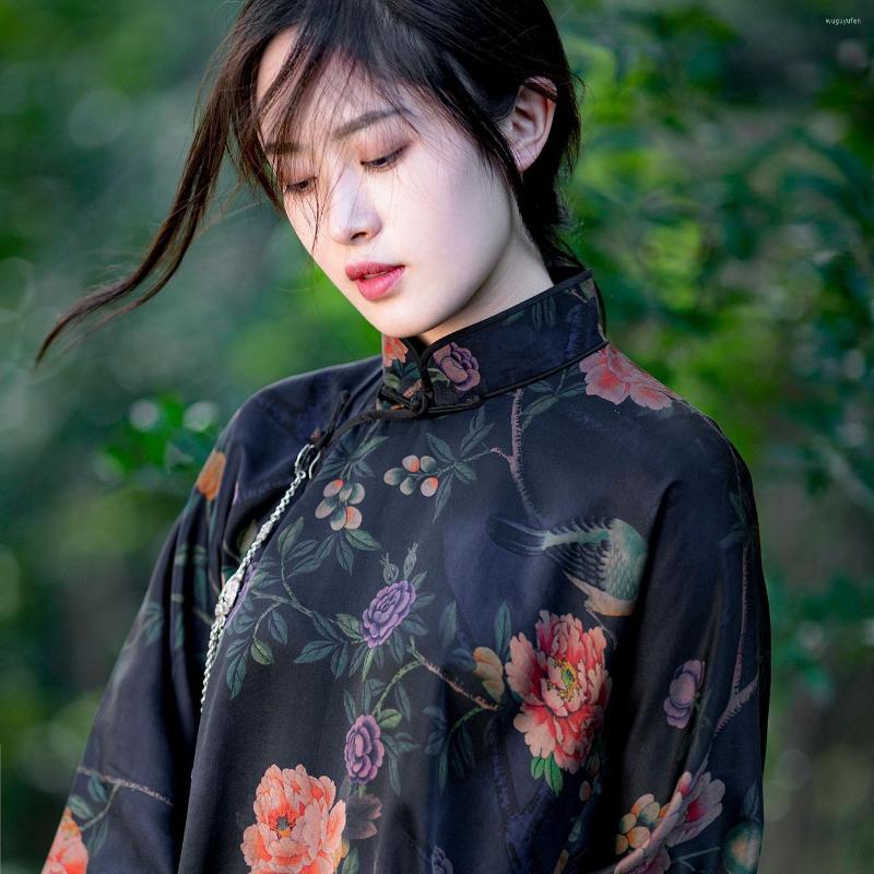 Ethnic Clothing 2022 Oriental Floral Print Qipao Elegant Chinese Half Sleeve Dress Traditional Cheongsam Party
Ethnic Clothing 2022 Oriental Floral Print Qipao Elegant Chinese Half Sleeve Dress Traditional Cheongsam Party