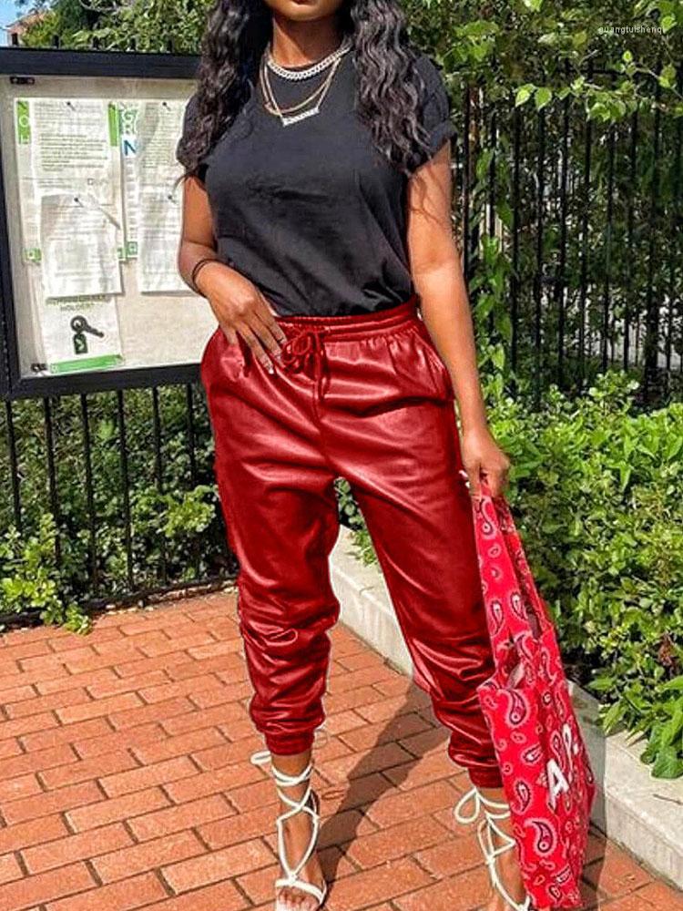 Pants Winter Leather For Women Streetwear Y2k Ladies Plus Size Women's With Elastic Waist Wholesale Drop, Black
Pants Winter Leather For Women Streetwear Y2k Ladies Plus Size Women's With Elastic Waist Wholesale Drop, Black