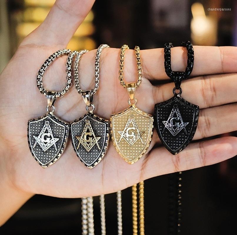 Pendant Necklaces Fashion Classic Freemasonry Pattern Necklace For Men Trend Casual Party Jewelry Gift
Pendant Necklaces Fashion Classic Freemasonry Pattern Necklace For Men Trend Casual Party Jewelry Gift