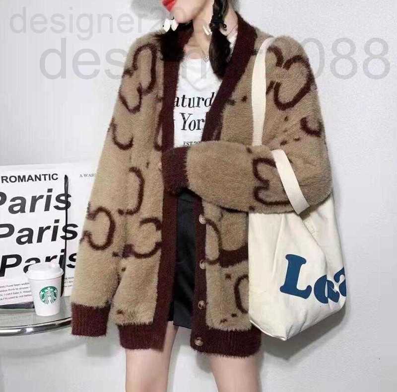 Women' Sweaters designer New Autumn Winter Coat Fashion Classic Brand Luxry Design Versatile Wear Both Side Cardigan Double Pocket LOOSE OVERSIZ 2G62, Brown
Women' Sweaters designer New Autumn Winter Coat Fashion Classic Brand Luxry Design Versatile Wear Both Side Cardigan Double Pocket LOOSE OVERSIZ 2G62, Brown