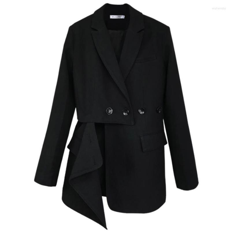 Women' Suits Fashion Office Lady Blazer Coat Black Elegant Jacket Blazers Female Work Wear Double Breasted, Balck
Women' Suits Fashion Office Lady Blazer Coat Black Elegant Jacket Blazers Female Work Wear Double Breasted, Balck