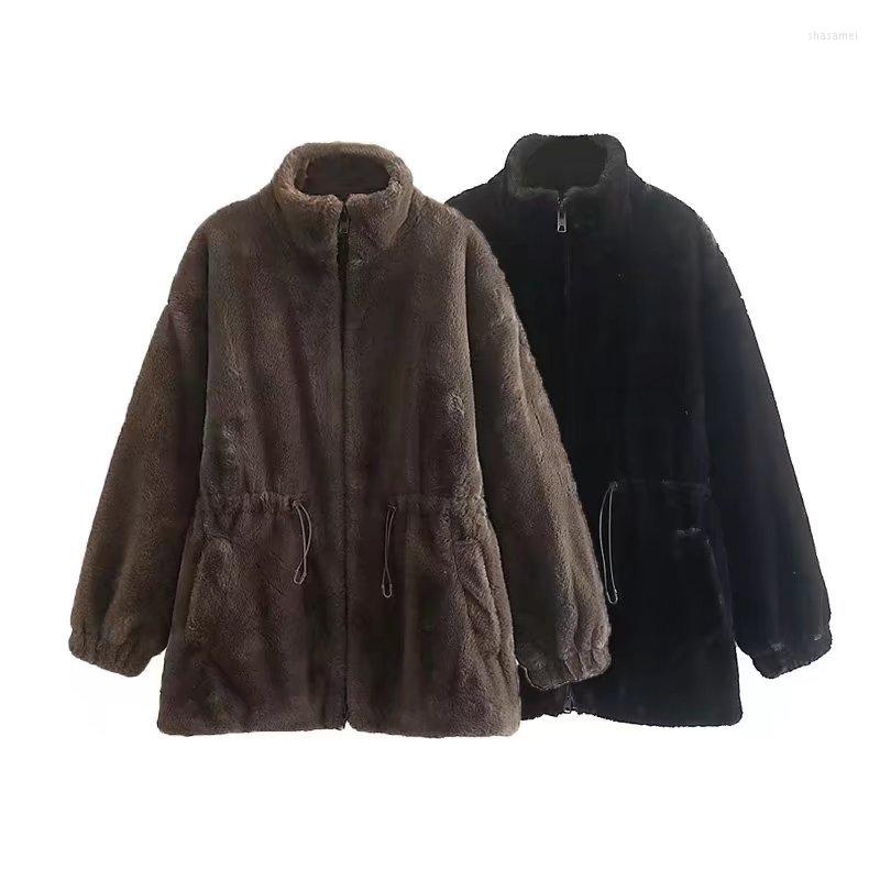Women's Trench Coats 2022 Autumn European And American Cross-border Women's Urban Casual Stand Collar Waist Two-tone Jacket, Beige
Women's Trench Coats 2022 Autumn European And American Cross-border Women's Urban Casual Stand Collar Waist Two-tone Jacket, Beige