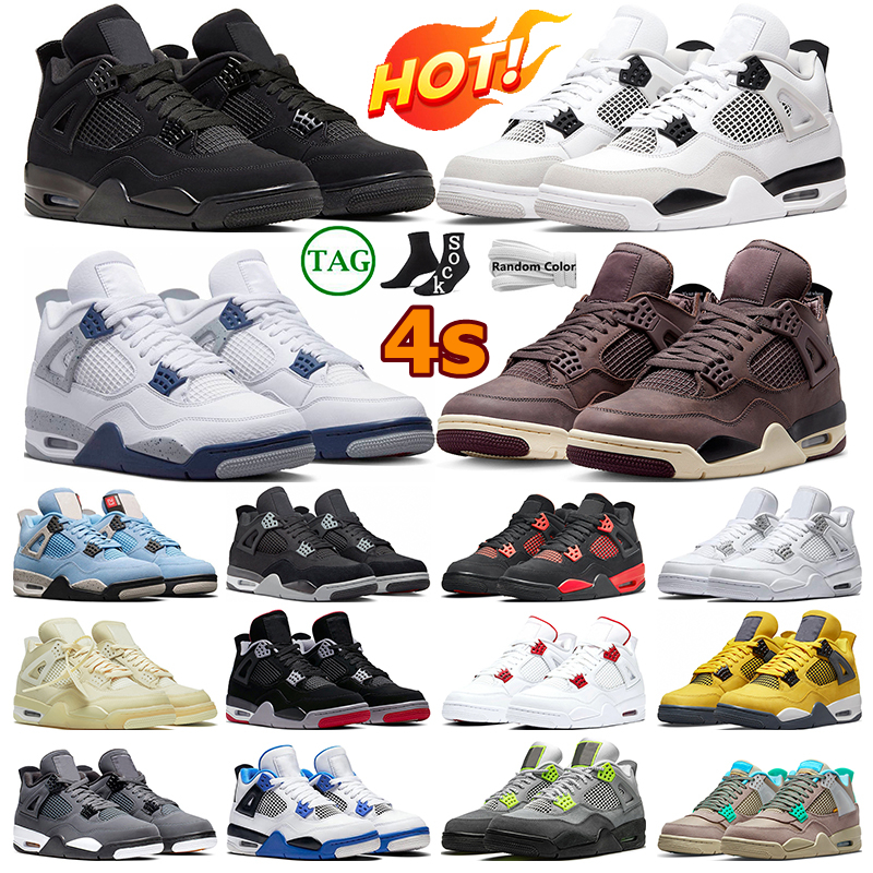 Men Women Retro 4 Basketball Shoes 4s Women Violet Ore Military Black Cat Red Thunder Midnight Navy Sail University Blue trainers sports sneakers, Raptors
Men Women Retro 4 Basketball Shoes 4s Women Violet Ore Military Black Cat Red Thunder Midnight Navy Sail University Blue trainers sports sneakers, Raptors