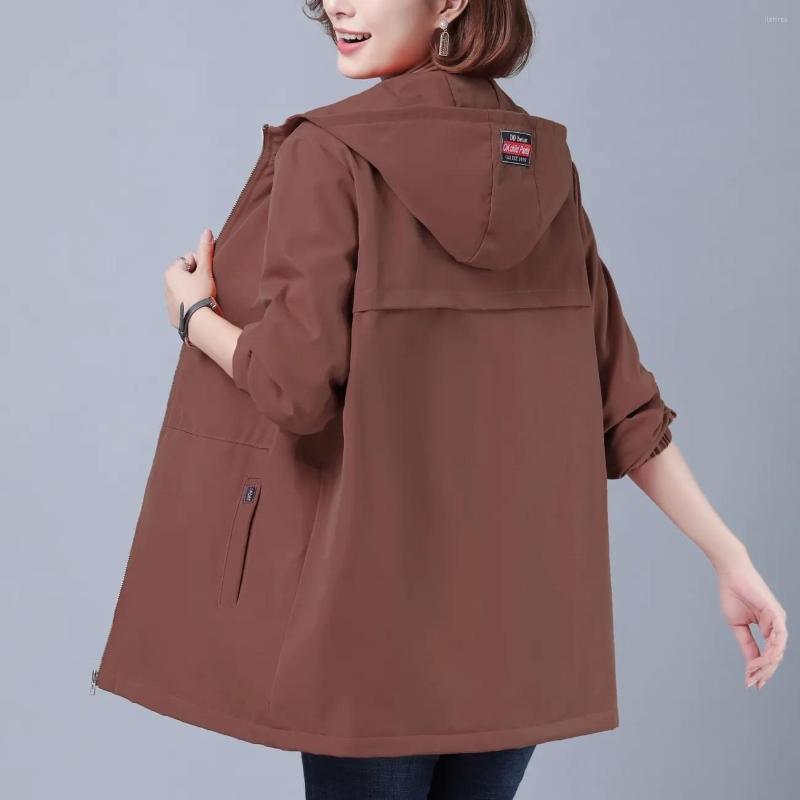 Women's Trench Coats 2022 Spring Autumn Women Coat Hooded Zipper Jacket Long Sleeve Tops Casual Short Female Thick Windbreaker Outerwear, Black
Women's Trench Coats 2022 Spring Autumn Women Coat Hooded Zipper Jacket Long Sleeve Tops Casual Short Female Thick Windbreaker Outerwear, Black
