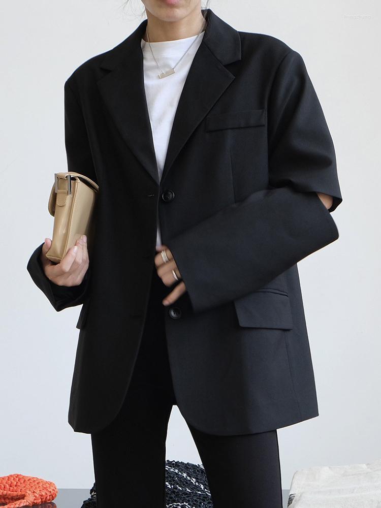 Women' Suits Elegant Fashion Split Sleeve Wide Shoulder Suit Women' Loose Casual Notched High Quality Blazer 2022 Autumn
Women' Suits Elegant Fashion Split Sleeve Wide Shoulder Suit Women' Loose Casual Notched High Quality Blazer 2022 Autumn