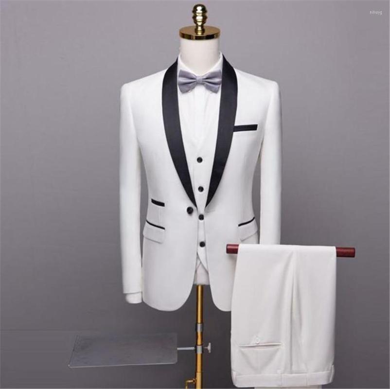 Men's Suits High Quality Men Wedding Suit 2022 White Tuxedo Slim Fit Groom 3 Piece Groomsmen For Man Bridegroom, Black
Men's Suits High Quality Men Wedding Suit 2022 White Tuxedo Slim Fit Groom 3 Piece Groomsmen For Man Bridegroom, Black