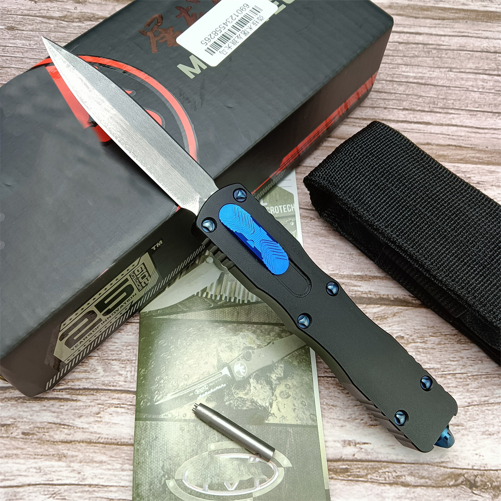 Mic 225-10 Dirac D/E Dual Action Automatic Knife Black Handle 3" Damascus Blade Everyday Knife Tactical EDC Outdoor Gear Poxket Combat Knives UT85 BM 535 3300
Mic 225-10 Dirac D/E Dual Action Automatic Knife Black Handle 3" Damascus Blade Everyday Knife Tactical EDC Outdoor Gear Poxket Combat Knives UT85 BM 535 3300
