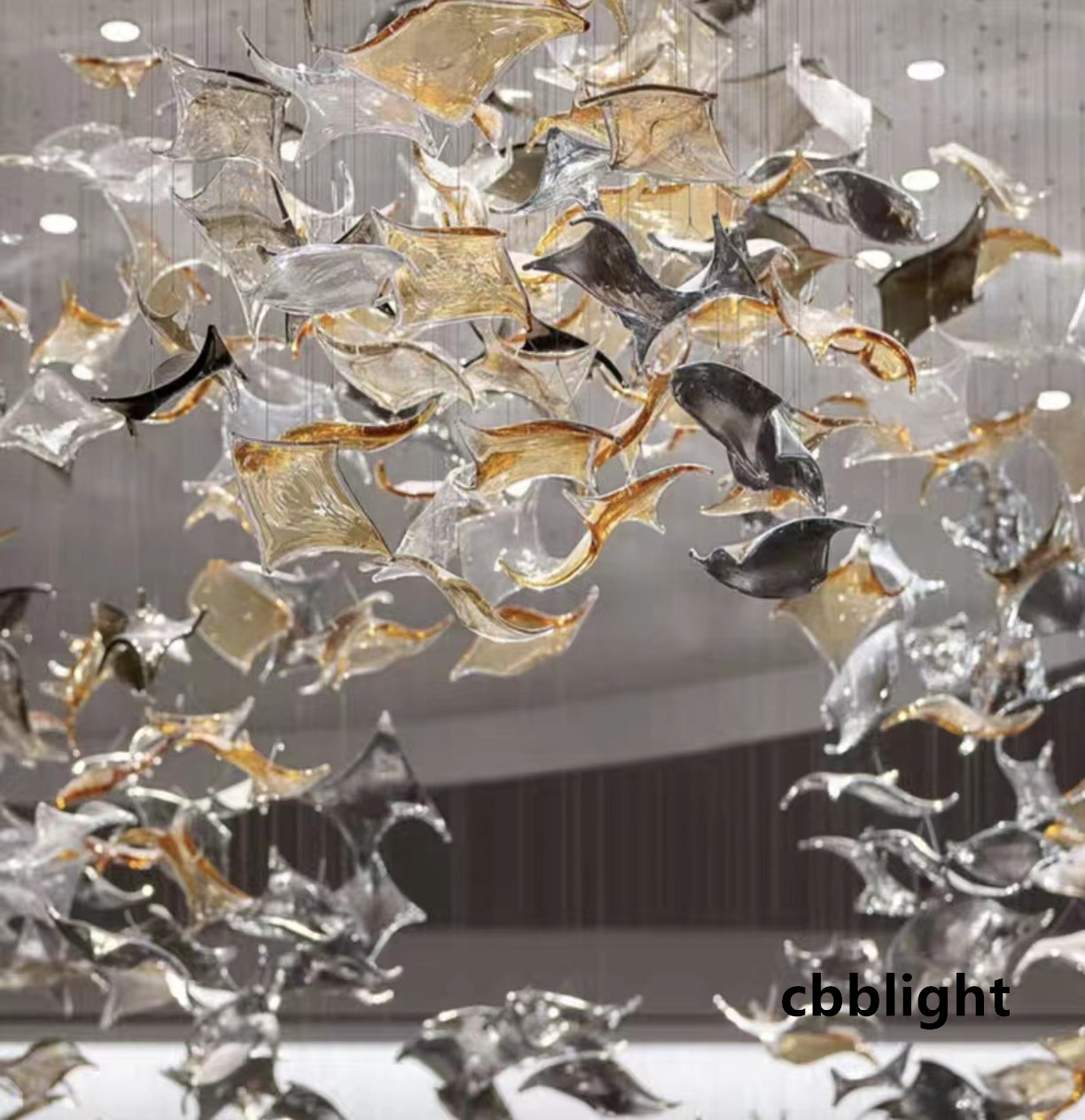 Contemporary Starfish Art LED Pendant Lighting Hanging Lamps Decorative Hand Blown Glass Chandeliers for Villa Loft Hotel Banquet Hall chandelier Fixtures GC005
Contemporary Starfish Art LED Pendant Lighting Hanging Lamps Decorative Hand Blown Glass Chandeliers for Villa Loft Hotel Banquet Hall chandelier Fixtures GC005