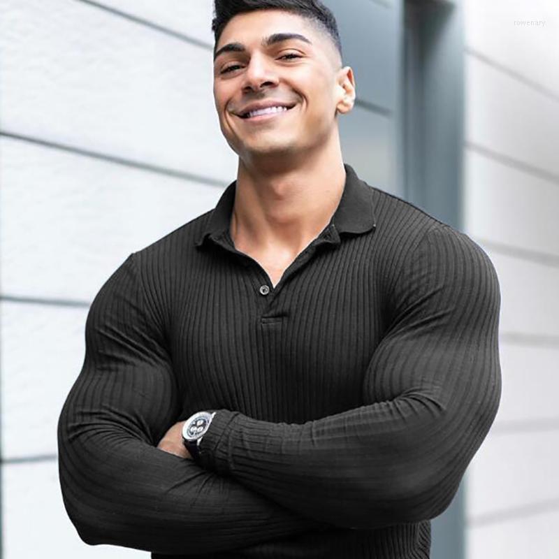 Men's Polos Fashion Turn Neck Knitted Long Sleeve Men Autumn Sports Slim Fit Polo Shirt Fitness Bodybuilding Workout Gym Clothing, White zipper
Men's Polos Fashion Turn Neck Knitted Long Sleeve Men Autumn Sports Slim Fit Polo Shirt Fitness Bodybuilding Workout Gym Clothing, White zipper