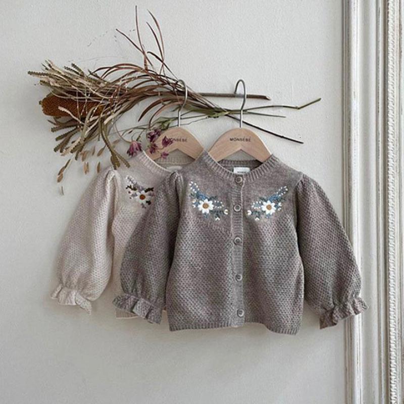 Pullover Girl Retro Flower Lantern Sleeve Knitted Cardigan Toddler Girls Autumn Loose Casual Coat Kids Soft Single Breasted Sweater 221114, Grey
Pullover Girl Retro Flower Lantern Sleeve Knitted Cardigan Toddler Girls Autumn Loose Casual Coat Kids Soft Single Breasted Sweater 221114, Grey