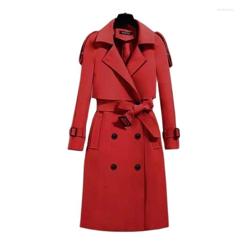 Women's Trench Coats Windbreaker Woman Mid-length Spring Korean Slim Waist High-end Women's Autumn Coat Female Loose Large Size 4XL, Black
Women's Trench Coats Windbreaker Woman Mid-length Spring Korean Slim Waist High-end Women's Autumn Coat Female Loose Large Size 4XL, Black