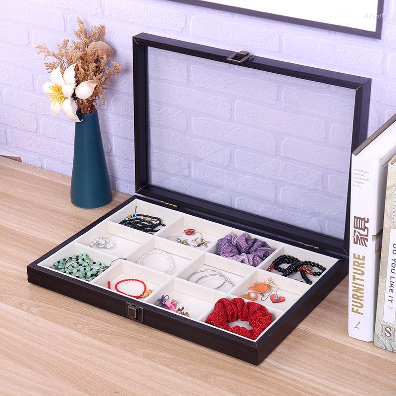 Jewelry Pouches Box Necklace Ring Earring Storage Wooden Tray Display Case Watch Organizer
Jewelry Pouches Box Necklace Ring Earring Storage Wooden Tray Display Case Watch Organizer