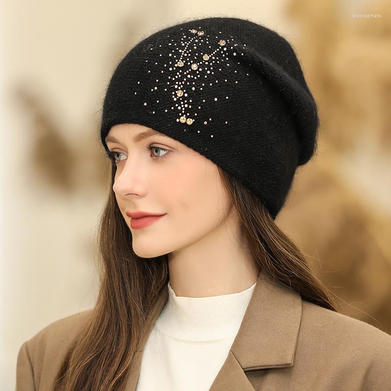 Berets Autumn Hats Knitted Solid Beanie Winter For Woman Wool Soft Warmer Bonnet Ladies Casual Cap, Black
Berets Autumn Hats Knitted Solid Beanie Winter For Woman Wool Soft Warmer Bonnet Ladies Casual Cap, Black