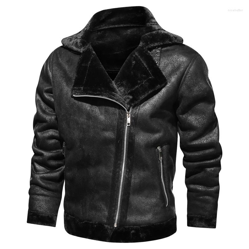 Racing Jackets Winter Motorcycle Jacket Leather Warm Plus Velvet Thick Retro Vintage Leisure Mens Men, Brown
Racing Jackets Winter Motorcycle Jacket Leather Warm Plus Velvet Thick Retro Vintage Leisure Mens Men, Brown