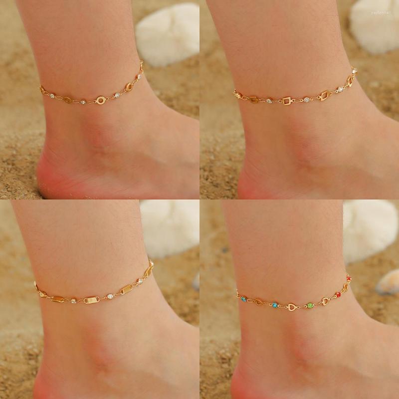 Anklets Trendy Female For Women Barefoot Sandals Foot Leg Chains Anklet Ankle Bracelet Gold Bohemia Feet Beach Jewelry Lady Gift
Anklets Trendy Female For Women Barefoot Sandals Foot Leg Chains Anklet Ankle Bracelet Gold Bohemia Feet Beach Jewelry Lady Gift