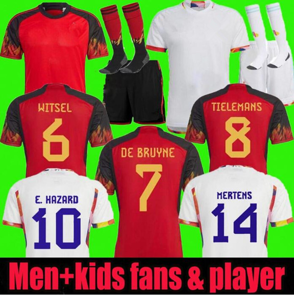 FANS player 2022/23 World Cup soccer jerseys National Team DE BRUYNE HAZARD COURTOIS LUKAKU TIELEMANS 22 23 Batshuayi Kevin men kids set Football Shirt Kits BelgiumS, White
FANS player 2022/23 World Cup soccer jerseys National Team DE BRUYNE HAZARD COURTOIS LUKAKU TIELEMANS 22 23 Batshuayi Kevin men kids set Football Shirt Kits BelgiumS, White