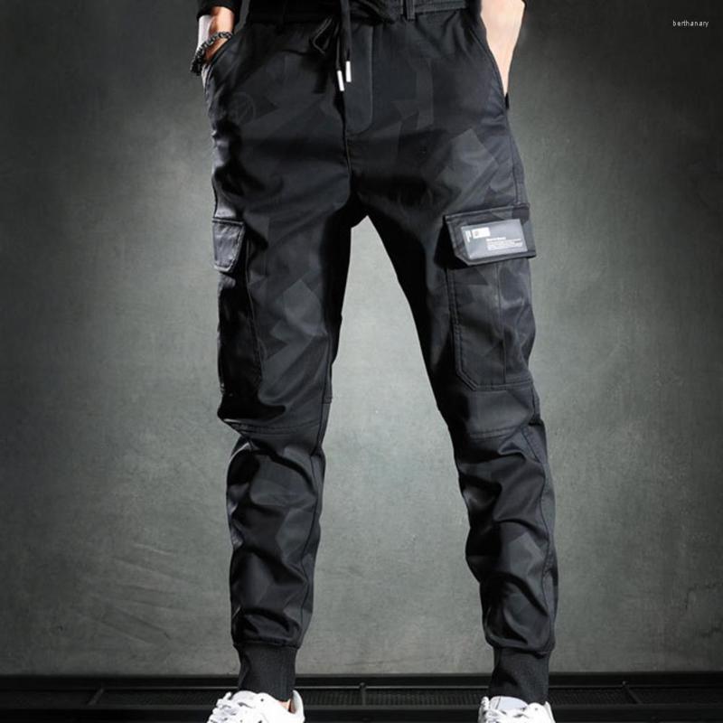 Men's Pants Cargo Camouflage Drawstring Multi Pockets Bottoms Ankle Tied Jogger Tactical Military Trousers For Daily Wear, Black
Men's Pants Cargo Camouflage Drawstring Multi Pockets Bottoms Ankle Tied Jogger Tactical Military Trousers For Daily Wear, Black