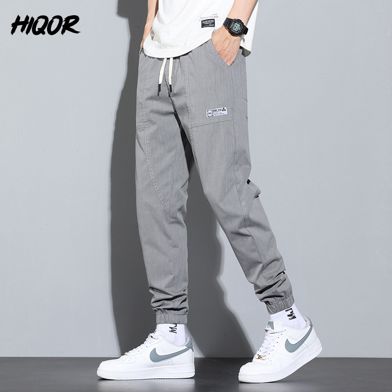 Mens Pants Jean Jogger Harem Pant Men Harajuku Cargo Jeans Cotton Casual Denim Hip Hop Sweatpants Male Trousers 221115