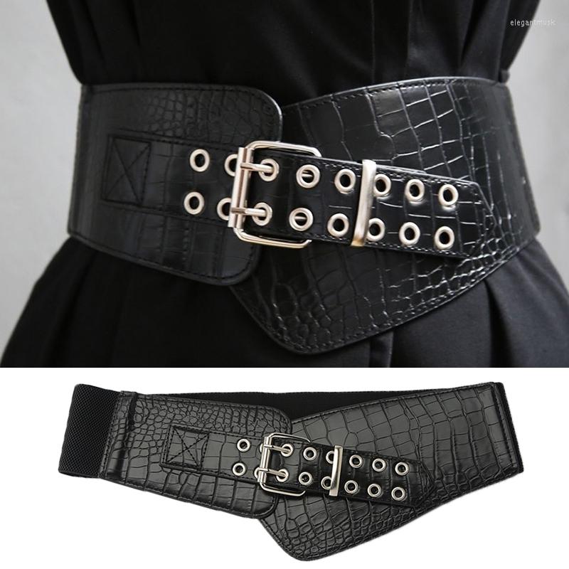 Belts 80cm Female Fashion Black Waistband Wide Waist Elastic Stretch Belt For Women Cinch Cummerbunds Dress Coat Clothing Accessories
Belts 80cm Female Fashion Black Waistband Wide Waist Elastic Stretch Belt For Women Cinch Cummerbunds Dress Coat Clothing Accessories