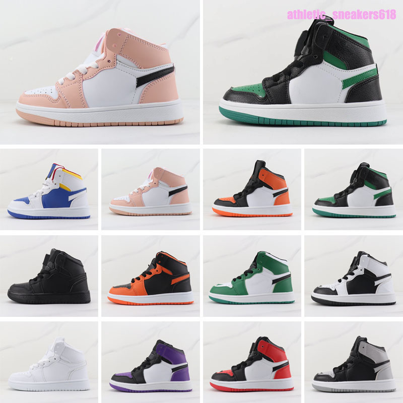 Jumpman 1 Kids Basketball Shoes Boots 1s Sneakers Starfish Lost Found Bred Patent University Blue Stage Haze Yellow Toe Hyper Royal UNC Men Women Sports Trainers, Color 8
Jumpman 1 Kids Basketball Shoes Boots 1s Sneakers Starfish Lost Found Bred Patent University Blue Stage Haze Yellow Toe Hyper Royal UNC Men Women Sports Trainers, Color 8