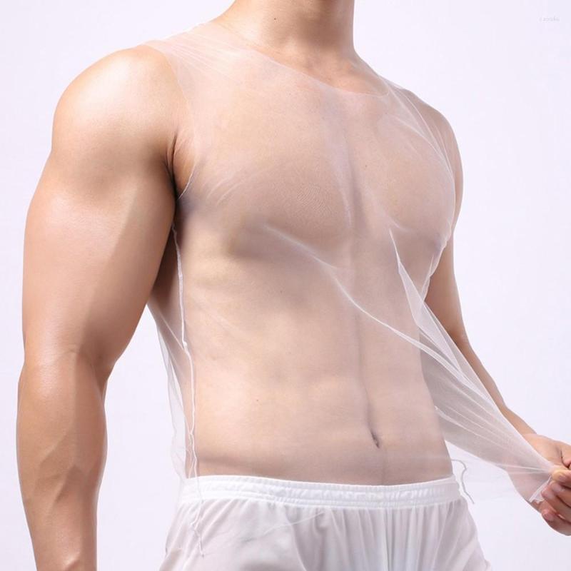 Men's Tank Tops Kit Set See Through Sexy Mens Mesh T-shirt Top Training Underwear Vest Fishnet, Light blue
Men's Tank Tops Kit Set See Through Sexy Mens Mesh T-shirt Top Training Underwear Vest Fishnet, Light blue