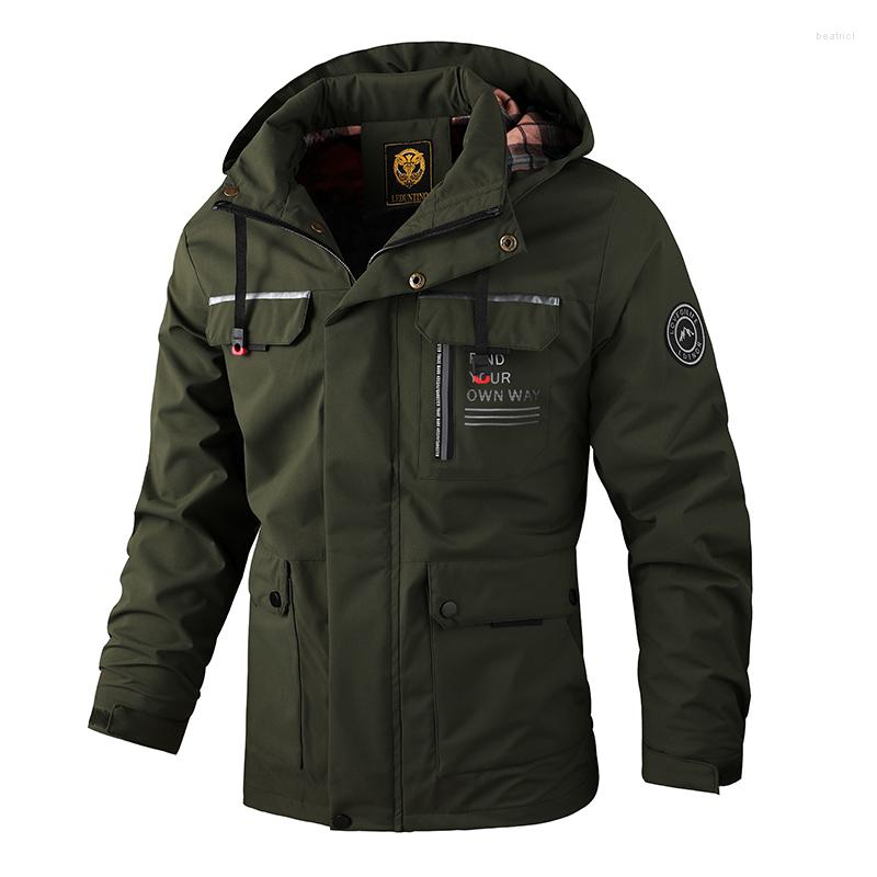 Men's Jackets Fashion Men's Casual Windbreaker Hooded Jacket Man Waterproof Outdoor Soft Shell Winter Coat Clothing Warm Fleece Thick, Ld2889 black
Men's Jackets Fashion Men's Casual Windbreaker Hooded Jacket Man Waterproof Outdoor Soft Shell Winter Coat Clothing Warm Fleece Thick, Ld2889 black