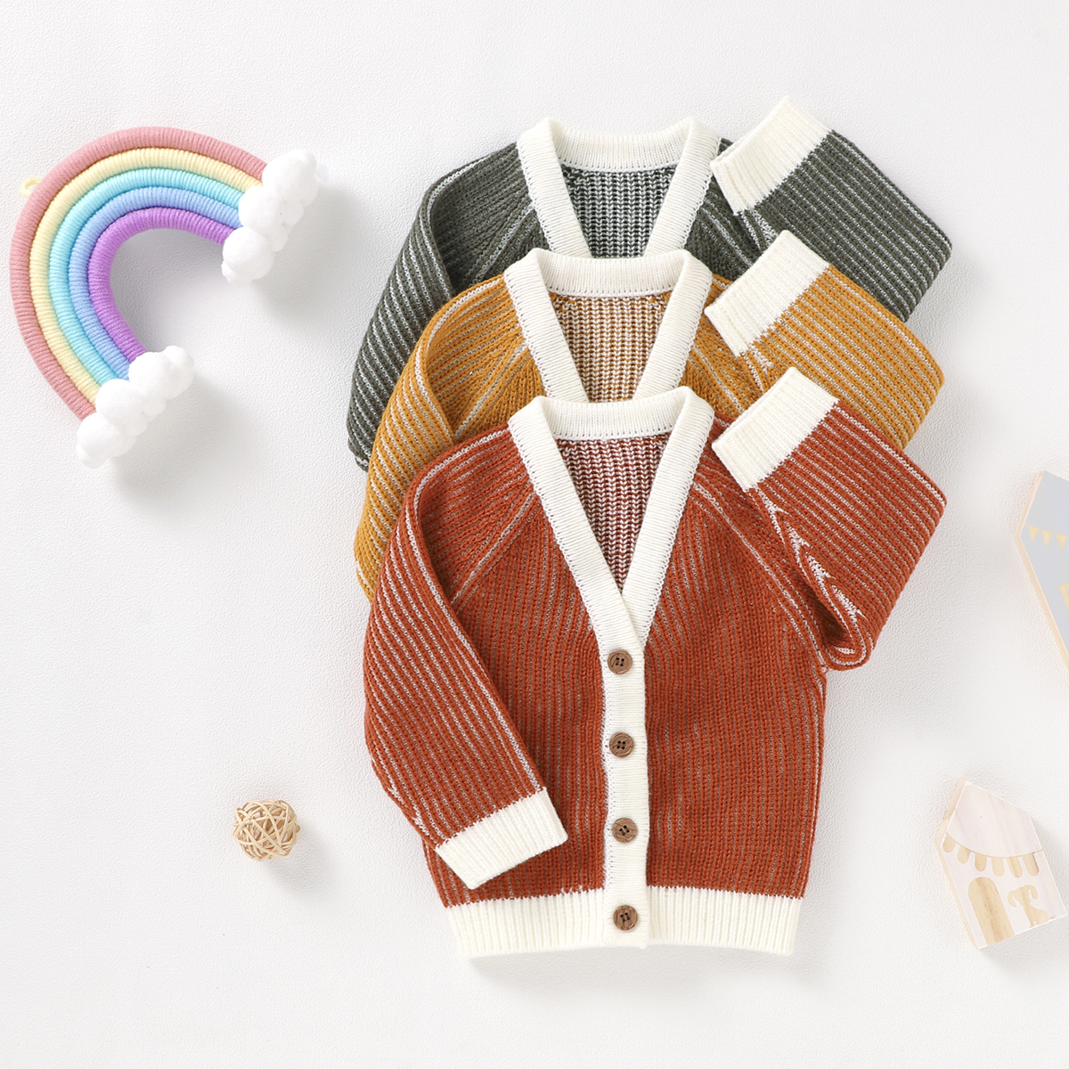 Pullover 018M Baby Girls Knitted Sweater Jackets Warm Autumn Kids Boys Long Sleeve Cardigans Coat Winter Clothing Outfits 221114, Red
Pullover 018M Baby Girls Knitted Sweater Jackets Warm Autumn Kids Boys Long Sleeve Cardigans Coat Winter Clothing Outfits 221114, Red