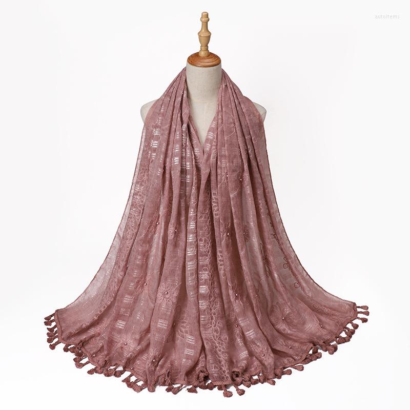 Scarves Spring Scarfs Women Lightweight Warm Soft Embroidered Floral Blanket Shawl Wraps Pearls Long Stoles Cotton Pom Ball
Scarves Spring Scarfs Women Lightweight Warm Soft Embroidered Floral Blanket Shawl Wraps Pearls Long Stoles Cotton Pom Ball