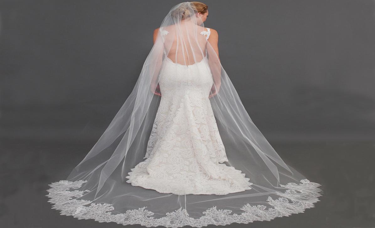 2016 New Arrival Beautiful Bridal Veils from Eifflebride with Embellished Lace Applique Edge About 25 Meter Long Wedding Veils8961996, Ivory
2016 New Arrival Beautiful Bridal Veils from Eifflebride with Embellished Lace Applique Edge About 25 Meter Long Wedding Veils8961996, Ivory